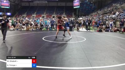 138 lbs Cons 32 #1 - Maximus Dhabolt, Iowa vs Owen Trimpe, Indiana