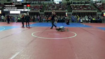 43 lbs Quarterfinal - Layklyn Lester, Butte Wrestling Club vs Rosalie Dust, Remnant Wrestling Club