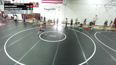 100 lbs Round 1 - Noellie Ramos, Threshold WC vs Layla Rose Rebullar, Gahr High School