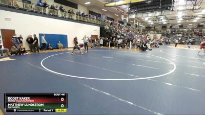 157 lbs Cons. Round 2 - Doost Kaker, Spring Valley/Elmwood vs Matthew Lundstrom, Ellsworth