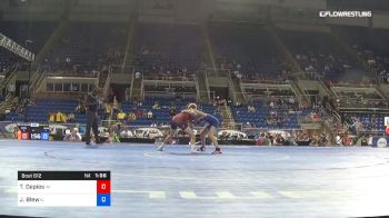126 lbs Rnd Of 32 - Tanner Depies, Wisconsin vs Jordan Blew, Illinois