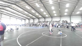 43 lbs Semifinal - Kiah Alcon, Stout Wr Acd vs Niko Ortega, Desert Dogs WC