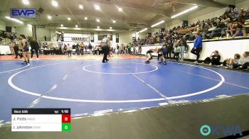 76 lbs Rr Rnd 5 - Jake Potts, Wagoner Takedown Club vs Zeke Johnston, Dark Cloud Wrestling Club