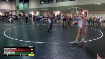160 lbs Round 1 (16 Team) - Eric Duncan, Fight Barn WC vs Colin O`Grady, Oswego High