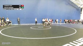 165 lbs 3rd Place Match - Connor Hart, Olathe East vs Phillip Bowers, Wichita Northwest