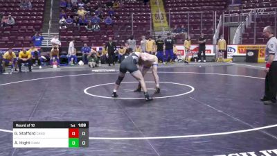 189 lbs Round Of 16 - Gabriel Stafford, Canon Mcmillan vs Aiden Hight, Chambersburg Area