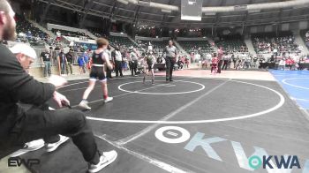64 lbs Round Of 16 - Mason McCuistion, Tiger Trained Wrestling vs Eland Terrell, Black Fox Wrestling Club