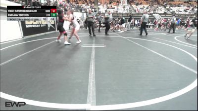 100-110 lbs Rr Rnd 2 - Remi Stumblingbear, Darko Valley Wolfpak vs Emillia Torres, Lexington Wrestling Club