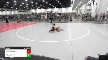 54 lbs Consi Of 4 - Jameson Hitchcock, Top Notch vs Trenton Boisa, Warriors Of Christ