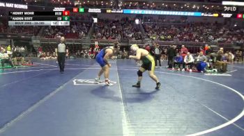 3A-285 lbs Cons. Semi - Kaden Stitt, Iowa City, West vs Henry Mohr, Waukee Northwest