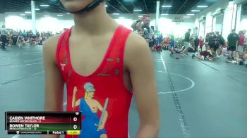 68 lbs Round 2 (4 Team) - Caiden Whitmore, Quaker Nation Black vs Bowen Taylor, Revolution Elite