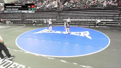 6A 155 lbs Cons. Round 1 - Olivia Pinoski, Syracuse vs Alexis Schiffman, Copper Hills