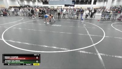 102 lbs Cons. Round 3 - Ayden Galarza, NXT Level Wrestling Academy vs Noah Cooper, Lincoln Squires Wrestling Club