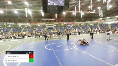 138 lbs Round Of 32 - Jon Yapoujian, Dos Hombres vs Romeo Garcia, Garden City WC