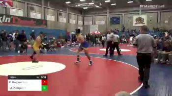 196 lbs 5th Place - Evan Marquez, Clovis vs Aidan Zuniga, Exeter Union