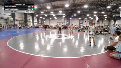 75 lbs Rr Rnd 3 - Makai Steele, Team Gotcha vs Joseph Messina, Shore Thing Beach