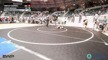 40 lbs Consolation - Bentley Campbell, Broken Arrow Wrestling Club vs Ryker Needham, Coweta Tiger Wrestling