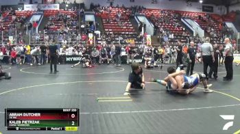 220 lbs Quarterfinal - Kaleb Pietrzak, Capac Warriors vs Abram Dutcher, TK WC