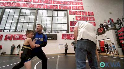 66 lbs Consi Of 4 - Axle Hatcher, Redskins Wrestling Club vs Maxwell McConnell, Newkirk Takedown Club