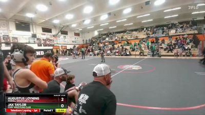 67-70 lbs 3rd Place Match - Augustus Loyning, Powell Wrestling Club vs Jax Taylor, Cody Wrestling Club