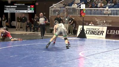 157 lbs Round Of 16 - Luke Bender, Franklin & Marshall vs Fin Nadeau, Binghamton