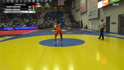 133 lbs Champ. Round 1 - Chase DeBlaere, Oregon State vs Tristen Lorraine, CSU Bakersfield
