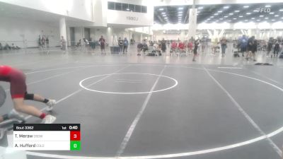 137 lbs Consi Of 8 #2 - Trent Meraw, Osoway vs Andrew Hufford, Colorado Top Team