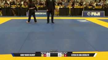 Leticia De Lima Cociolito vs Karly Marie Gilbody 2026 IBJJF Jiu-Jitsu CON International
