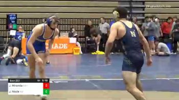 141 lbs Consolation - Jonathan Miranda, Navy vs Justin Hoyle, Hofstra