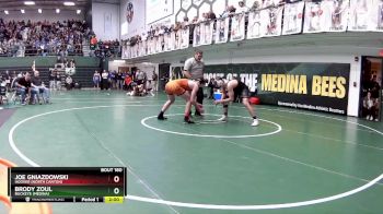 165 lbs Champ. Round 2 - Brody Zoul, Buckeye (Medina) vs Joe Gniazdowski, Hoover (North Canton)