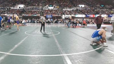 A - 144 lbs Champ. Round 1 - Fisher Whitaker, Columbia Falls vs Michael Moorman, Laurel