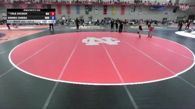 131 A Champ. Round 2 - Yele Aycock, North Central (IL) vs Sierra Chiesa, Gannon