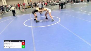 155 lbs Round Of 32 - Isabella Thomas, Desert Edge HS vs Eduarda Rodrigues, Team Thunder