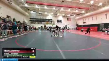 104-115 lbs 2nd Place Match - Shayla Gallegos, Jefferson Wrestling Club vs Gissell Gordon, The Community Wrestling Club