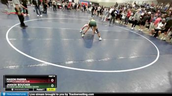 110 lbs Cons. Round 6 - Mason Parria, Valhalla Wrestling Club vs Jaxson Boucher, Michigan Grappler Training Center