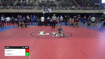 82 lbs Consi Of 8 #1 - Blake Hess, Benton, PA vs Sawyer Albert, Milroy, PA