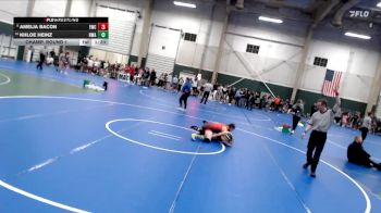 122-128 lbs Champ. Round 1 - Amelia Bacon, Eaglecrest Wrestling Club vs Khloe Heinz, Nebraska Wrestling Academy