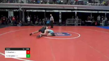 152 lbs Prelims - Trevor Sheehan, St. Mary's HS vs Kaleb Burgess, Superior Wrestling Academy