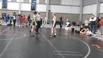 95.4-97 lbs Champ. Round 2 - David Vidrasco, Redmond Wrestling Academy vs Taryn Borba, St. Maries Wrestling Club