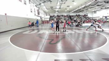 96 lbs Quarterfinal - Erick Mateus, RedNose Wrestling School vs Logan Leotta, Rhino Wrestling