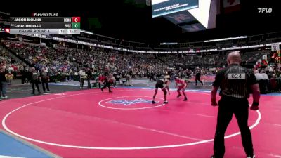 113-3A Champ. Round 1 - Jacob Molina, Fort Morgan vs Cruz Trujillo, Pueblo Centennial