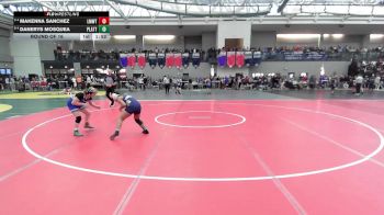 126 lbs Round Of 16 - Makenna Sanchez, Lyman Mem/Windham Tech vs Danerys Mosquea, Platt