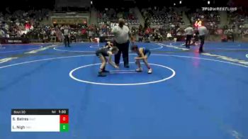 64 lbs Quarterfinal - Selena Batres, South Side WC vs Libertie Nigh, Ohio Crazy Goats