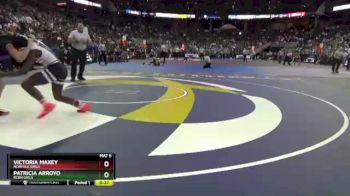 3rd Place Match - Victoria Maxey, Norfolk Girls vs Patricia Arroyo, RCBH Girls