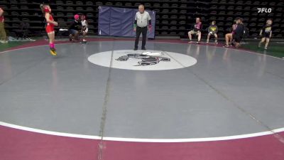 56 lbs Rr Rnd 1 - Ava Weekes, Shenandoah vs Scarlett McKeown, Bear Creek Township