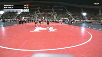 125 lbs Quarterfinal - Ahmed Daoud, Rome vs Tate Thomas, Truett McConnell University