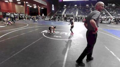 80 lbs Rr Rnd 1 - Lily Jones, Chatfield WC vs Emi Kirkman, Heights Wrestling Club MT