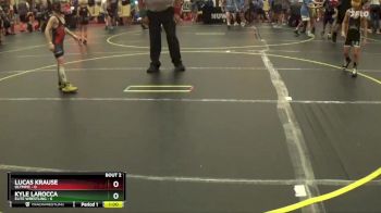 49 lbs Round 1 (6 Team) - Lucas Krause, Olympic vs Kyle LaRocca, Elite Wrestling