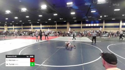 62 lbs Consi Of 8 #2 - Cruz Herman, Mat Demon WC vs Michael Turner, Green River Grapplers