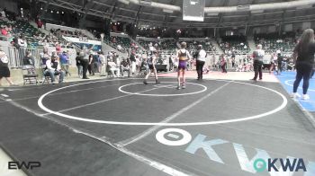 80 lbs Round Of 16 - Jestin Rosson, Vian Wrestling Club vs Parker Hobbs, Salina Wrestling Club